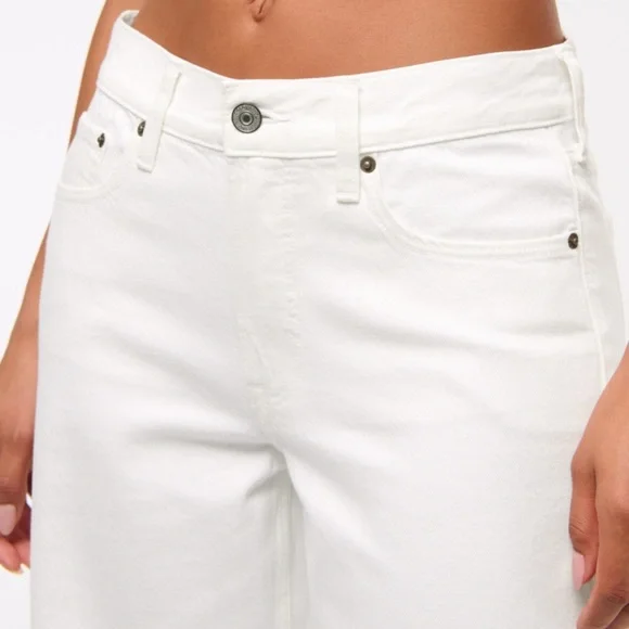 Abercrombie & Fitch The Ultra Loose Low Rise Jean Sz 27 Short - Picture 6 of 10